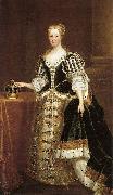 Portrait of Caroline Wilhelmina of Brandenburg-Ansbach unknow artist